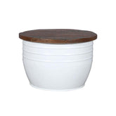 Drumster Storage Coffee Table - L76 X W76 X H47 - Furniture Castle